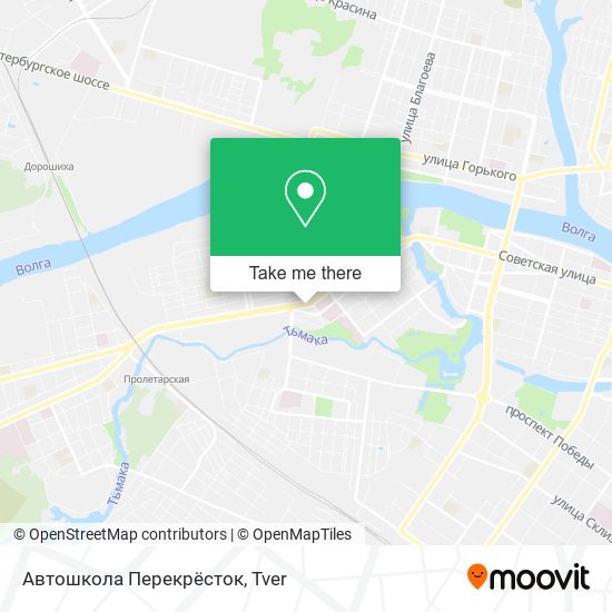 Автошкола  Перекрёсток map