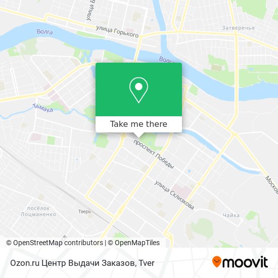 Ozon.ru Центр Выдачи Заказов map