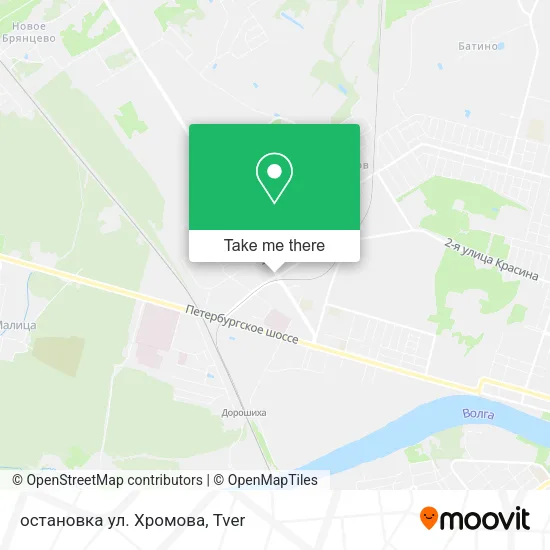 остановка ул. Хромова map
