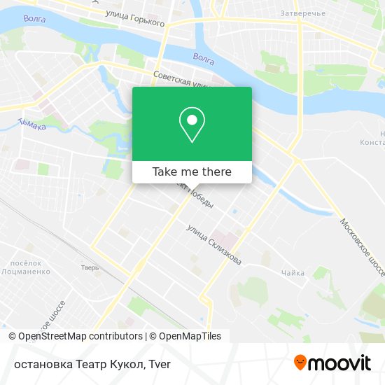 остановка  Театр Кукол map