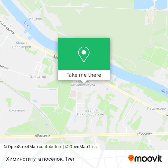 Химинститута посёлок map