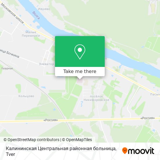 Калининская Центральная районная больница map