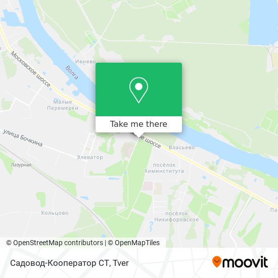 Садовод-Кооператор СТ map