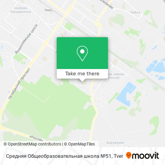 Средняя Общеобразовательная школа №51 map