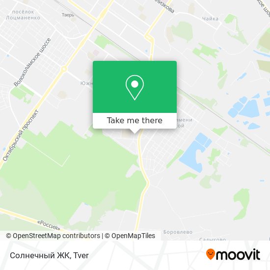 Солнечный ЖК map