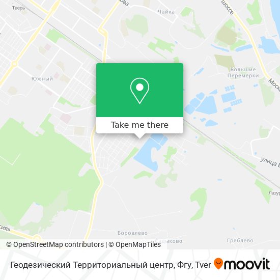 Геодезический Территориальный центр, Фгу map