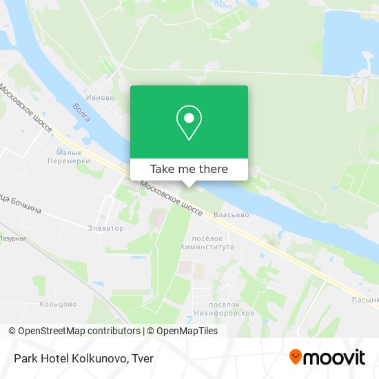 Park Hotel Kolkunovo map