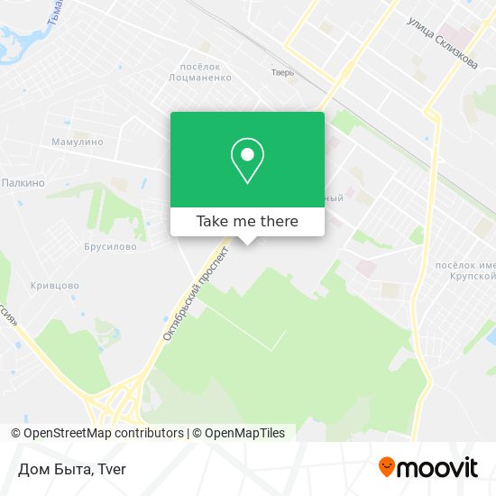 Дом Быта map