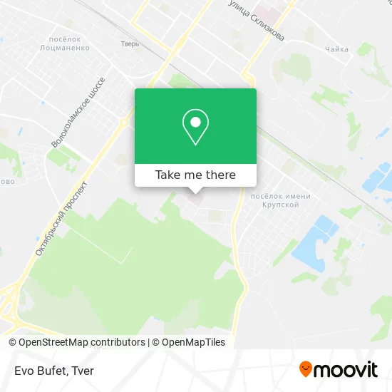 Evo Bufet map