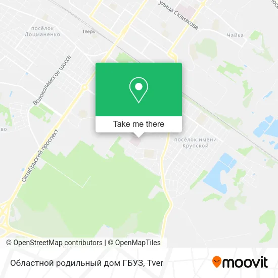 Областной родильный дом ГБУЗ map