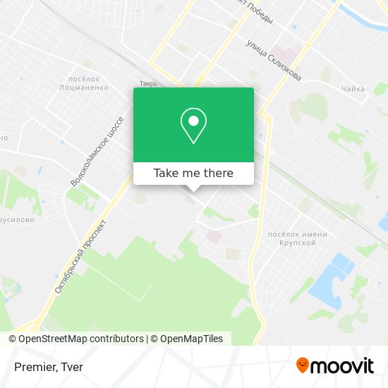 Premier map
