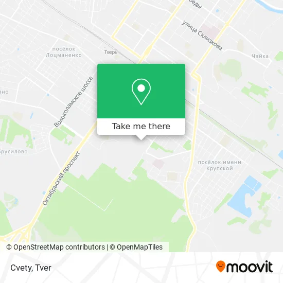 Cvety map