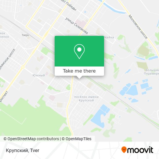 Крупский map