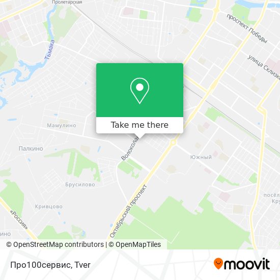 Про100сервис map
