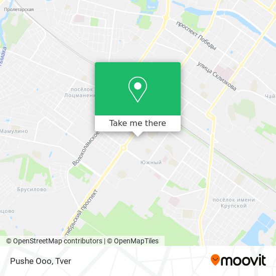 Pushe Ooo map