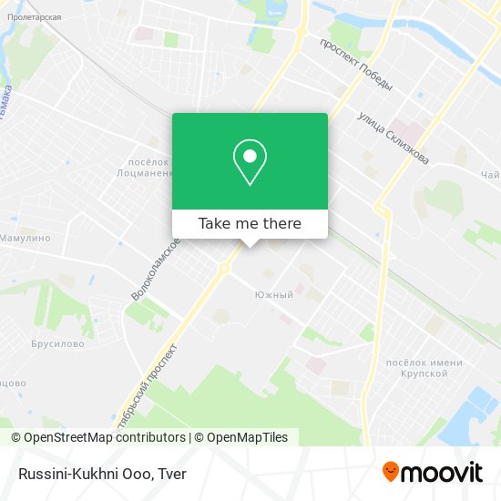 Russini-Kukhni Ooo map