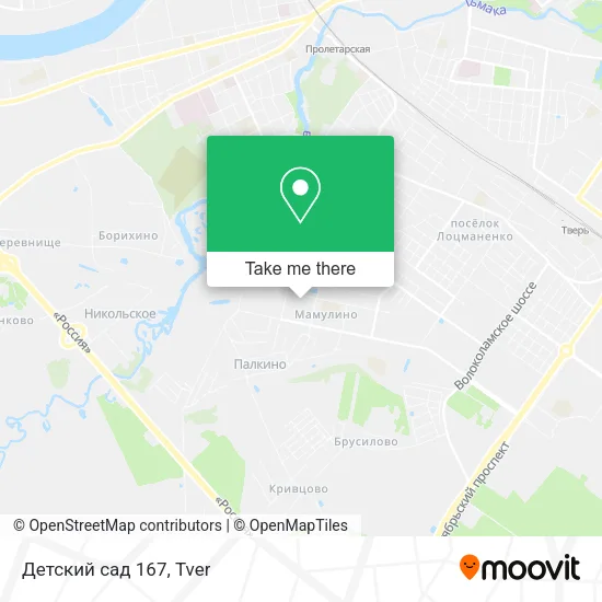 Детский сад 167 map