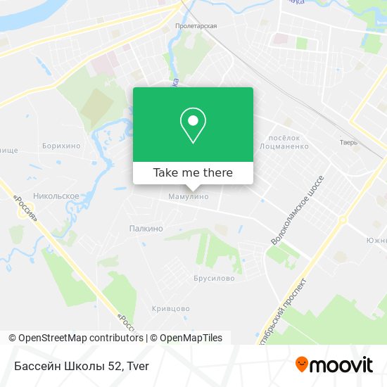 Бассейн Школы 52 map
