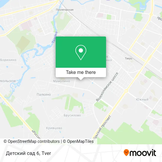 Детский сад 6 map