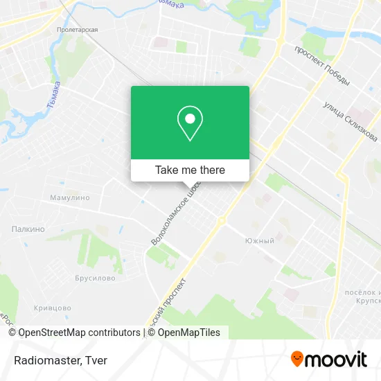 Radiomaster map
