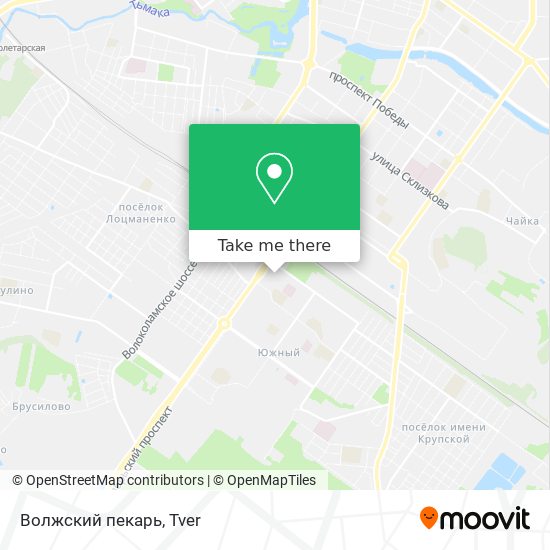 Волжский пекарь map
