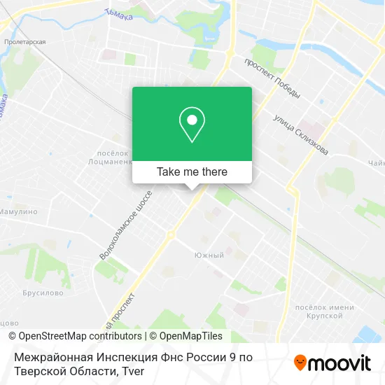 Межрайонная Инспекция Фнс России 9 по Тверской Области map