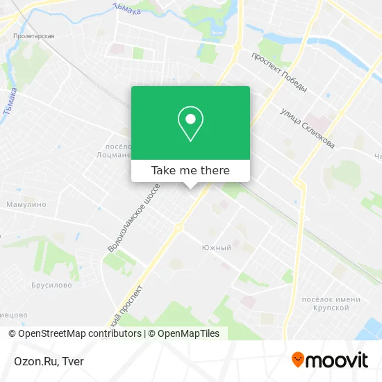 Ozon.Ru map