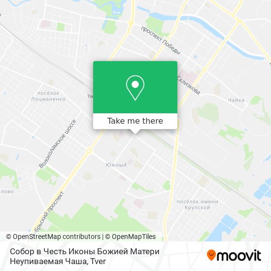 Собор в Честь Иконы Божией Матери Неупиваемая Чаша map