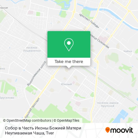 Собор в Честь Иконы Божией Матери Неупиваемая Чаша map