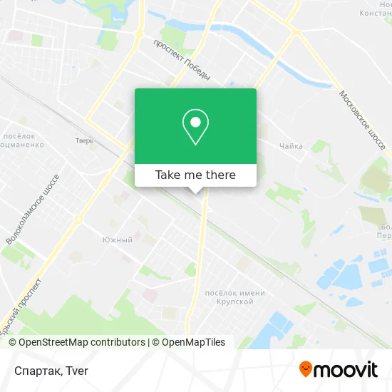 Спартак map