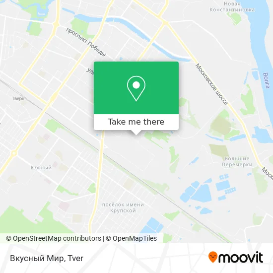Вкусный Мир map