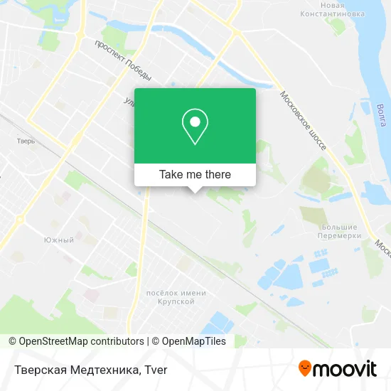 Тверская Медтехника map
