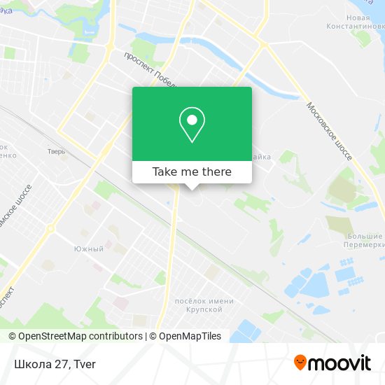 Школа 27 map