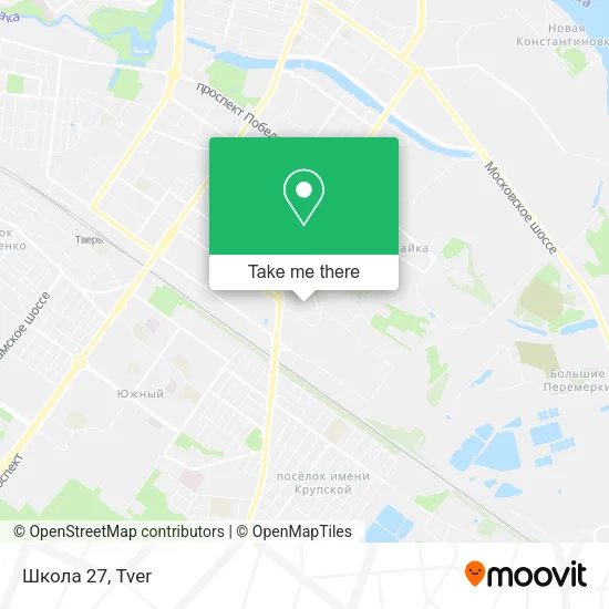 Школа 27 map