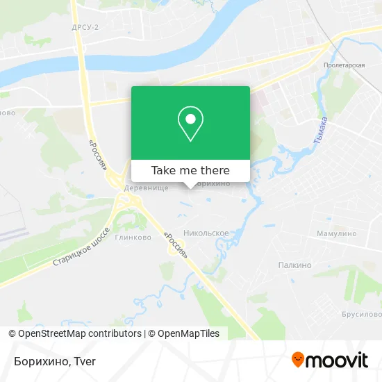 Борихино map