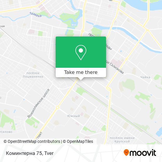 Коминтерна 75 map
