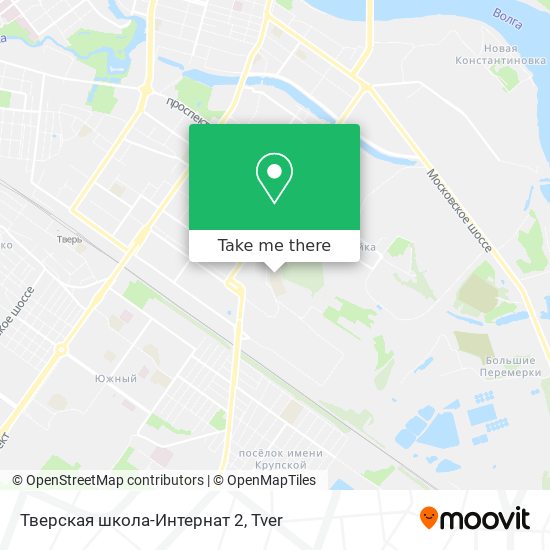 Тверская школа-Интернат 2 map