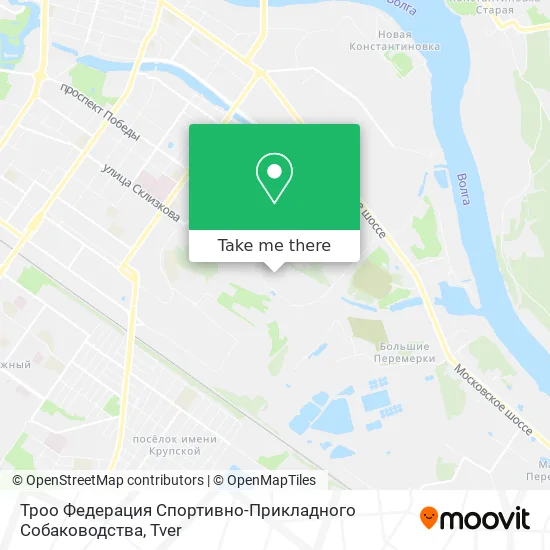 Троо Федерация Спортивно-Прикладного Собаководства map