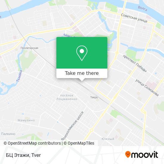 БЦ Этажи map
