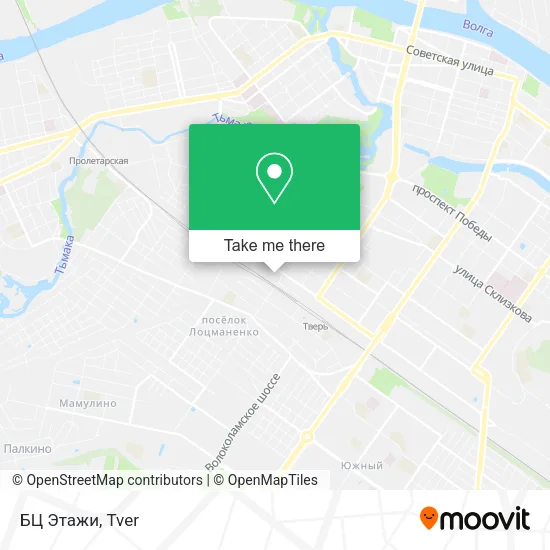 БЦ Этажи map