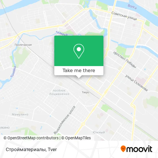 Стройматериалы map