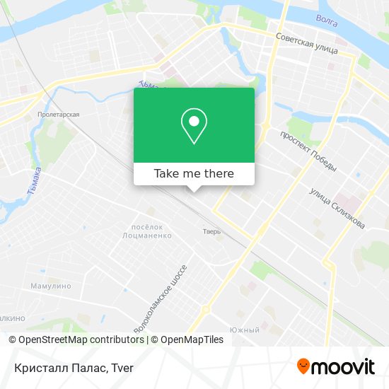 Кристалл Палас map