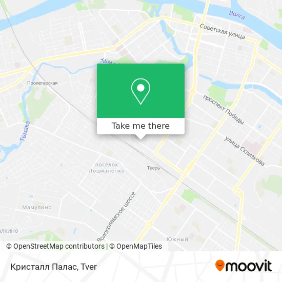 Кристалл Палас map