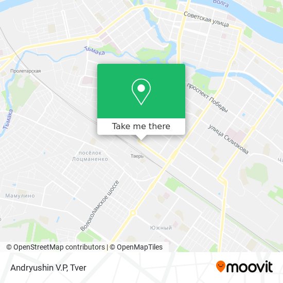 Andryushin V.P map