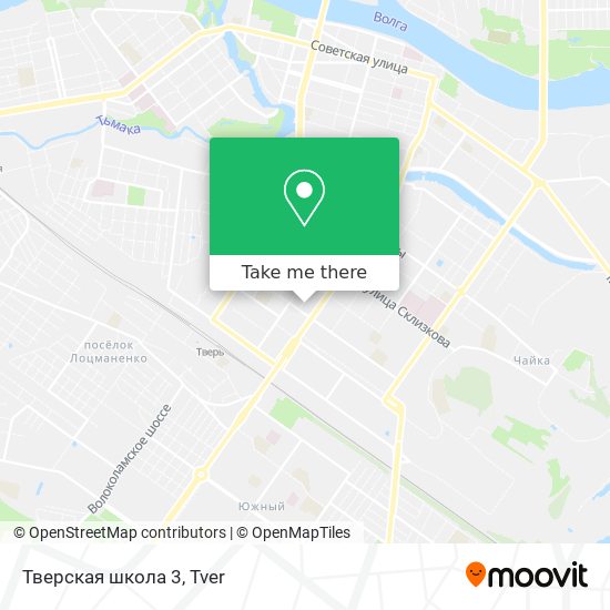 Тверская школа 3 map