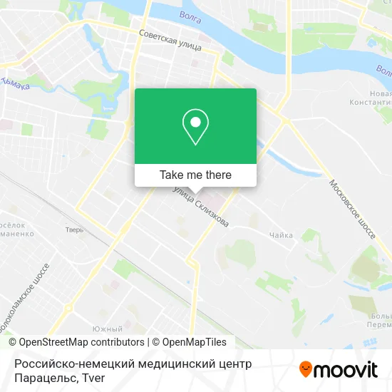 Российско-немецкий медицинский центр Парацельс map