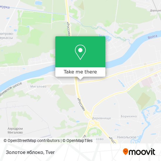 Золотое яблоко map