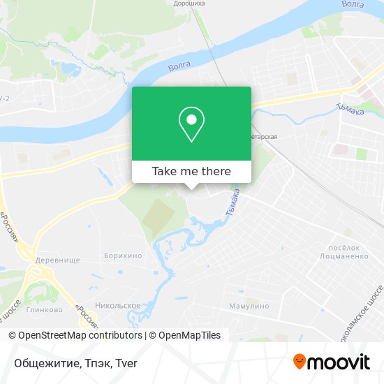 Общежитие, Тпэк map