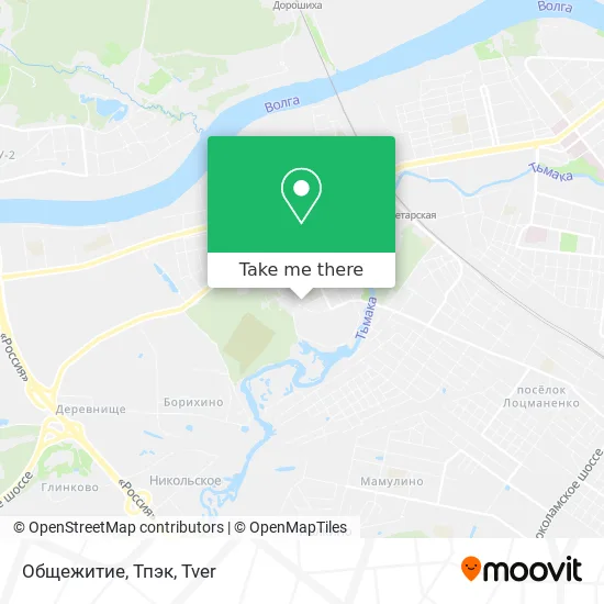 Общежитие, Тпэк map
