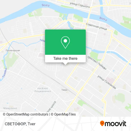 СВЕТОФОР map